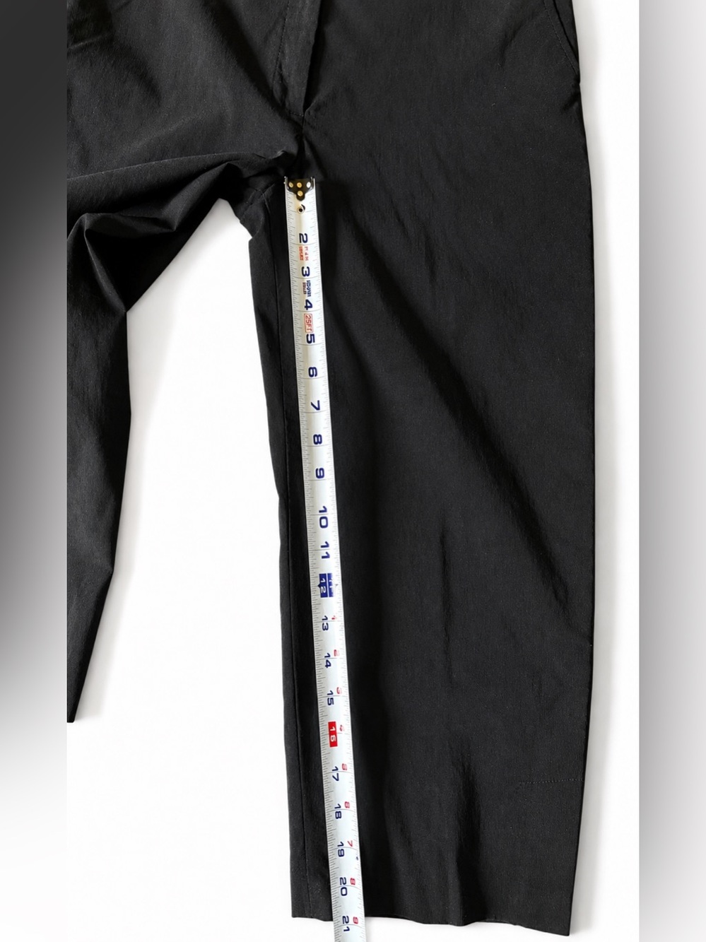 Black Capris Women’s - Dalia Straight Cut 8 - Picture 4 of 9